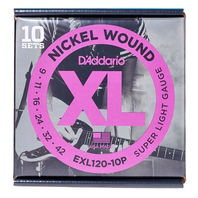 Daddario EXL120-10P Daddario EXL120-10P
