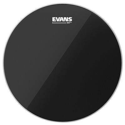 Evans 18" TomTom Resonant Head Black Negro Evans 18" TomTom Resonant Head Black Negro