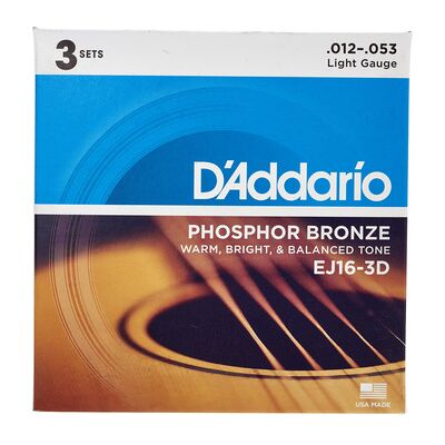 Daddario EJ16-3D Daddario EJ16-3D