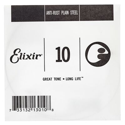 Elixir .010 Plain Steel Elixir .010 Plain Steel