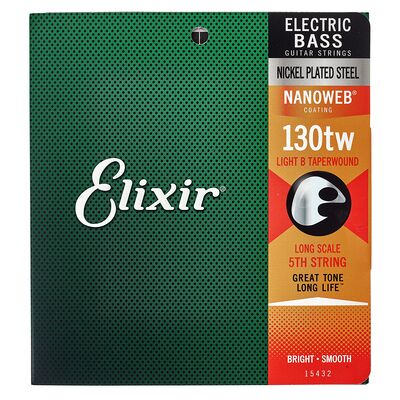 Elixir .130L TW Single Bass String Elixir .130L TW Single Bass String