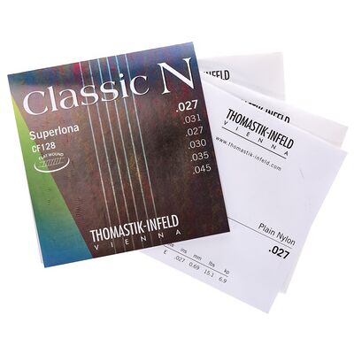 Thomastik CF128 Chrome Steel Flatwound Thomastik CF128 Chrome Steel Flatwound