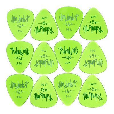 Dunlop Gels Standard Medium Light 12p Dunlop Gels Standard Medium Light 12p