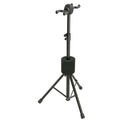 K&M ; 17620 Double Guitar Stand BK Negro K&M ; 17620 Double Guitar Stand BK Negro