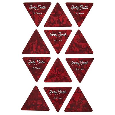 Harley Benton Big Triangle Pick Set 0,71 Harley Benton Big Triangle Pick Set 0,71