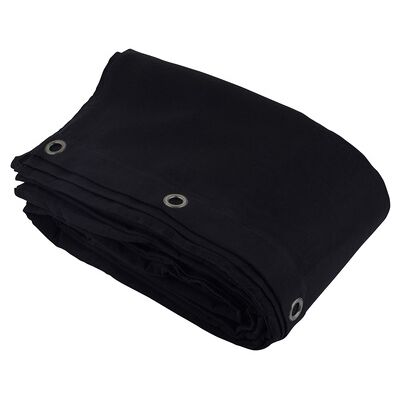 Stairville Curtain 160g/m² 4.0x3.0m Bk Negro Stairville Curtain 160g/m² 4.0x3.0m Bk Negro