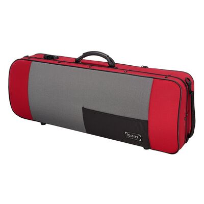 bam 5141SR Stylus Viola Case Rojo y Plateado bam 5141SR Stylus Viola Case Rojo y Plateado
