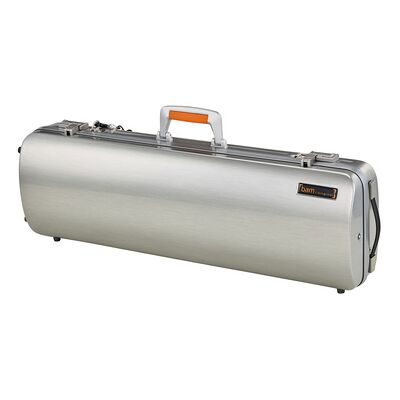 bam DEF2001XLA Violin Case Alumin. Aspecto de aluminio cepillado bam DEF2001XLA Violin Case Alumin. Aspecto de aluminio cepillado