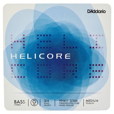 Daddario HH611-3/4M Helicore Bass G Med Daddario HH611-3/4M Helicore Bass G Med