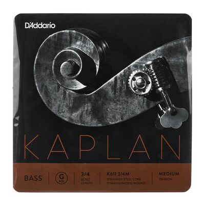 Daddario K611-3/4M Kaplan Bass G med. Daddario K611-3/4M Kaplan Bass G med.