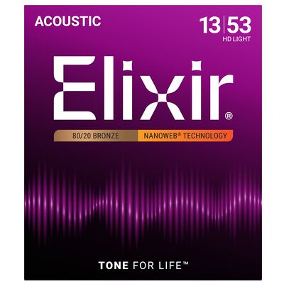 Elixir 11182 80/20 Bronze HD Light Elixir 11182 80/20 Bronze HD Light