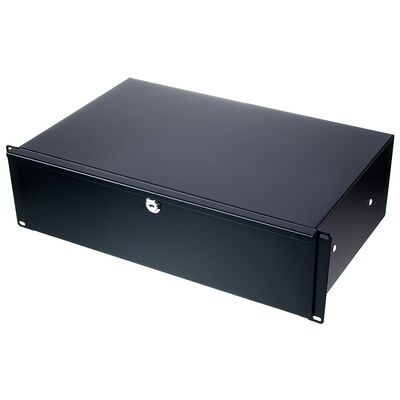 Flyht Pro Rack Drawer 19" 3U 28 cm lock Negro Flyht Pro Rack Drawer 19" 3U 28 cm lock Negro
