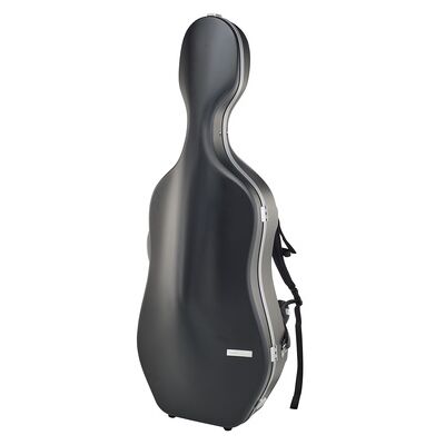 bam SUP1005XLNS Cello Case 4/4 Negro con cierres plateados bam SUP1005XLNS Cello Case 4/4 Negro con cierres plateados