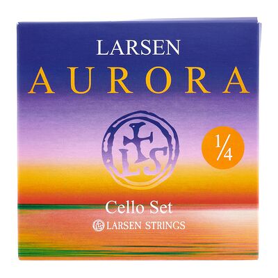 Larsen Aurora Cello Strings Set 1/4 M Larsen Aurora Cello Strings Set 1/4 M