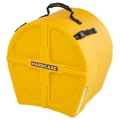 Hardcase 14" F.Tom Case F.Lined Yellow Amarillo Hardcase 14" F.Tom Case F.Lined Yellow Amarillo
