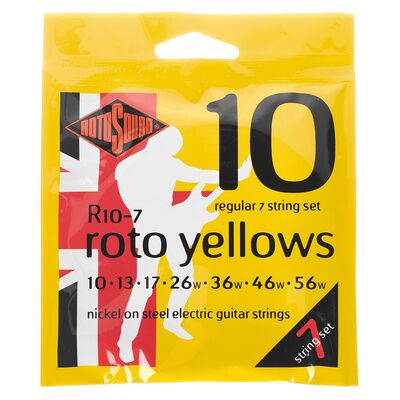 Rotosound Roto Yellows R10-7 Rotosound Roto Yellows R10-7