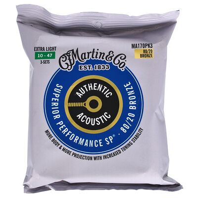 Martin Guitar MA-170 Authentic 3-Pack Martin Guitar MA-170 Authentic 3-Pack