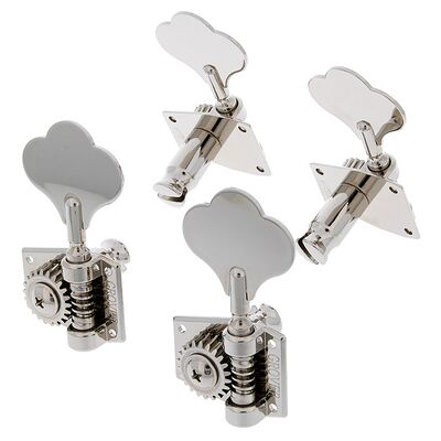 Grover 142N Vintage Bass Nickel 2+2 Níquel Grover 142N Vintage Bass Nickel 2+2 Níquel