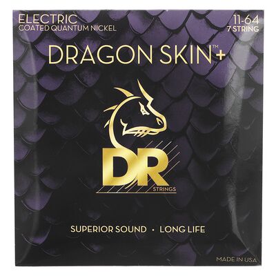 DR Strings Dragon Skin+ DEQ-7/1164 Coated DR Strings Dragon Skin+ DEQ-7/1164 Coated