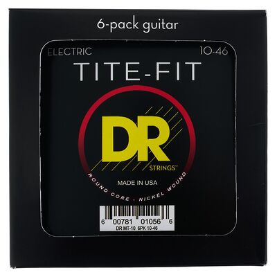 DR Strings Tite-Fit MT-10 6-Pack DR Strings Tite-Fit MT-10 6-Pack