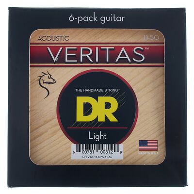 DR Strings Veritas Acoustic VTA-11 6-Pack DR Strings Veritas Acoustic VTA-11 6-Pack