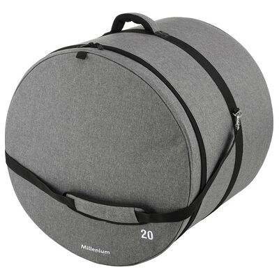 Millenium 20"x18" Elite Bass Drum Bag Gris Millenium 20"x18" Elite Bass Drum Bag Gris