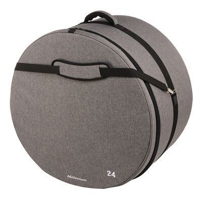 Millenium 24"x14" Elite Bass Drum Bag Gris Millenium 24"x14" Elite Bass Drum Bag Gris