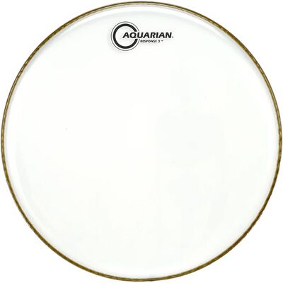 Aquarian 18" Response 2 Clear Bass Drum Aquarian 18" Response 2 Clear Bass Drum