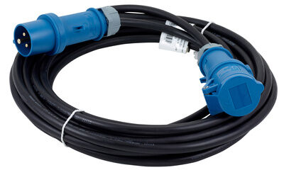 Stairville CEE-Blue Cable 16A 2,5mm² 10m Negro