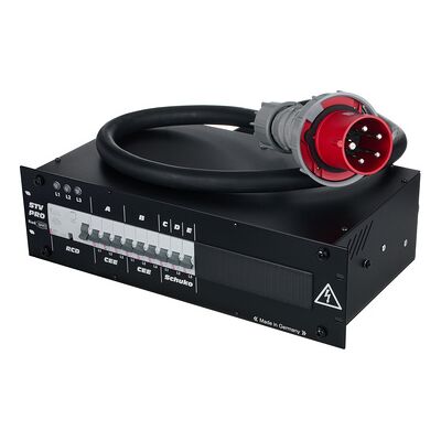 RiedConn Power Distr. STV63/020-3/1,5k Black RiedConn Power Distr. STV63/020-3/1,5k Black