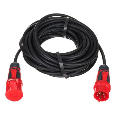 Stairville CEE Cable 16A 2,5mm² 20m Grip Negro Stairville CEE Cable 16A 2,5mm² 20m Grip Negro