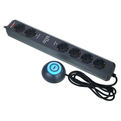 Brennenstuhl Eco Comf. Switch 6 Way 1,5m An Antracita Brennenstuhl Eco Comf. Switch 6 Way 1,5m An Antracita