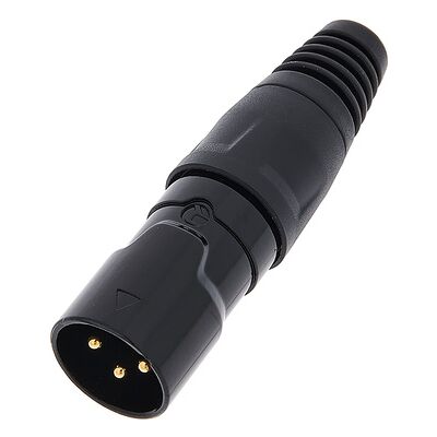 Rean RCX3M-Z Conector XLR macho de 3 pines - Conector Rean RCX3M-Z Conector XLR macho de 3 pines - Conector