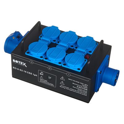 Botex Power box BO-6-S2-16 CEE 1ph Botex Power box BO-6-S2-16 CEE 1ph