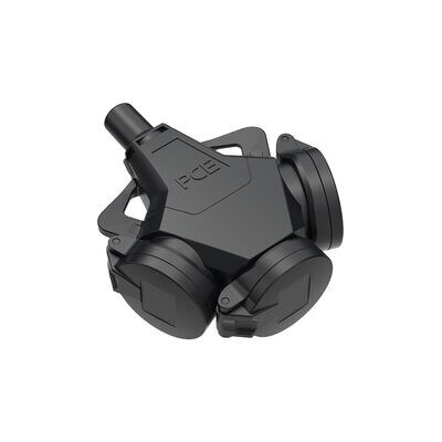 PCE 243712-ssc Taurus2 3Way Socket Negro con cubierta de conector negra PCE 243712-ssc Taurus2 3Way Socket Negro con cubierta de conector negra