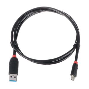 Lindy USB 3.2 Cable Typ A/C 1m Negro