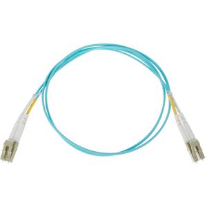 pro snake LWL Cable LC-LC Duplex OM4, 1m Turquesa