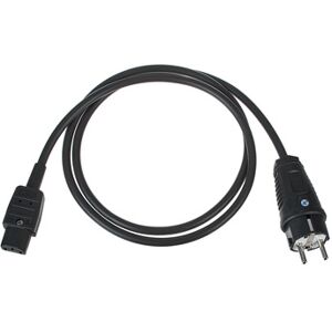 Stairville IEC Power Cable 1,5m PRO BK Negro