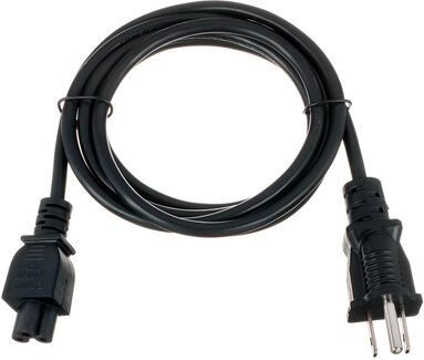 the sssnake Power Cable US C5 1,8m Negro