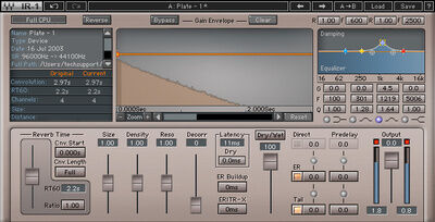 Waves IR1 Convolution Reverb