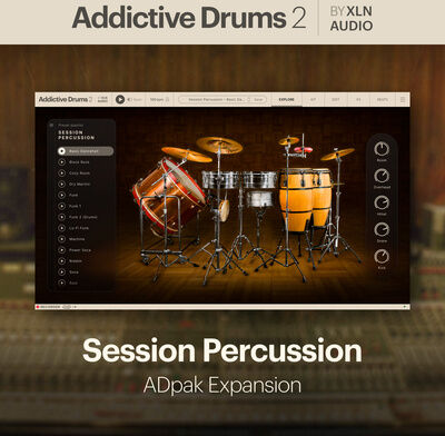 XLN Audio AD 2 Session Percussion XLN Audio AD 2 Session Percussion