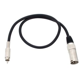 pro snake 15230/0,5 Audio Adaptercable Negro