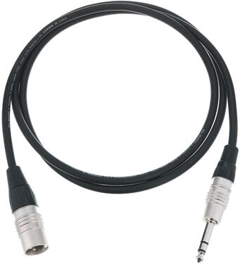 Sommer Cable Basic+ HBP-XM6S 1,5m Negro