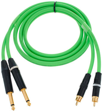 Cordial CEON DJ Plug-RCA 1,5 G Verde