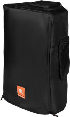 JBL EON715 Raincover Negro con logotipo de  en naranja