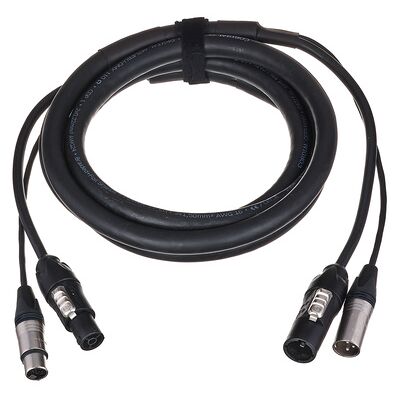Cordial CPH 3 DMX 1 PWR 1 TRUE 1 Negro Cordial CPH 3 DMX 1 PWR 1 TRUE 1 Negro