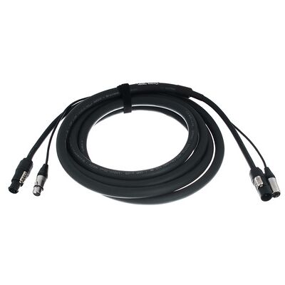 Cordial CPH 5 DMX 1-5 PWR 1-25 TR 1 Negro Cordial CPH 5 DMX 1-5 PWR 1-25 TR 1 Negro