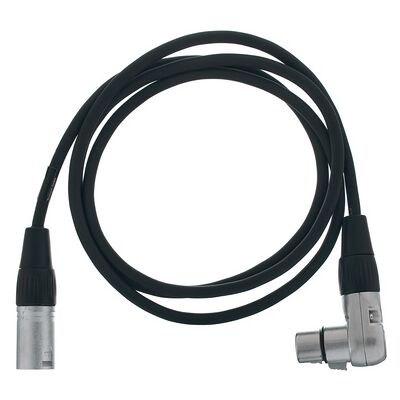 the sssnake SK233-1,5 angled XLR Patch FM Negro the sssnake SK233-1,5 angled XLR Patch FM Negro