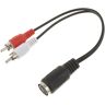 the sssnake 90091 Audio Adapter Cable