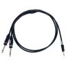 Sommer Cable Basic HBA-3S62 1,5m Negro